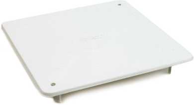 Randdeckel 150x150 mm halogenfrei weiß 