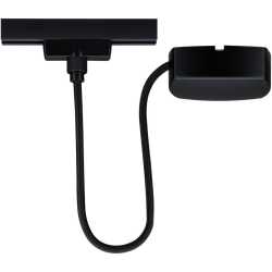 URail System Kabeleinspeisung 1m max 1000W Schwarz matt Metall Kunstst 