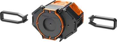 Set Membrandose mit Flügel 50 Stk P760+P761 