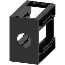 Hutschienenmontage-Adapter grau 