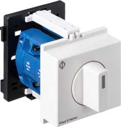 Ausschalter 2polig 60° 45mm-Schnappbefestigung 