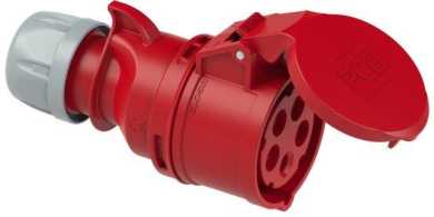 CEE-Kupplungssteckdose 16A 5p 6h TWIST 400V 