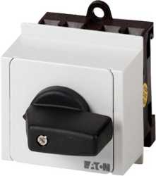 Umschalter T0 20A Verteilereinbau 60° rastend mit 0-Stellung, 1-0-2 