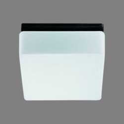 Decken/Wandleuchte A60/2x60W E27 280x280x120 