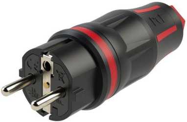 Schutzkontaktstecker 2SL IP54 rot Serie TopTaurus2 