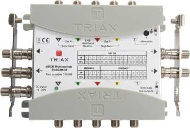 SCR/dSCR Unicable Multischalter TdSCR 504 