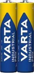 Alkaline-Batterien AAA Varta Industrial Pro 2 Stück 