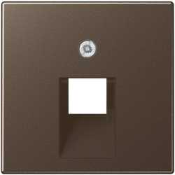 Abdeckung für IAE/UAE-Anschlussd. und Datend. Kat. 5e und Kat. 6 (1 x 8-polig) 