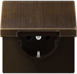 SCHUKO-Steckdose 16 A 250 V ~ Klappdeckel 