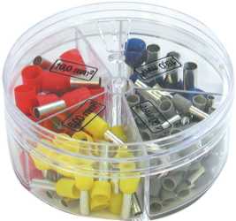 Aderendhülsen in Streudose Farbserie II I DIN 