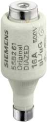 DIAZED-Sicherungseinsatz 500VAC/440VDC f. Kabel- u. Leitungsschutz gG Größe DII 