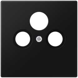 Abdeckung für Universal-Sat/BK-Dosen Serie LS graphitsw matt 