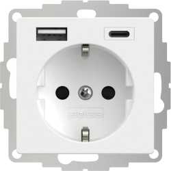 2USB inCharge Pro 15W matt white 