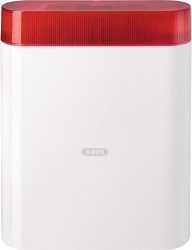 Außensirene drahtgebunden rot 