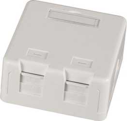 Keystone Verteilerbox Aufputz Staubschutz selbstschließend 