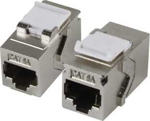 Keystone Einbauadapter RJ45 STP Cat 6A(TIA) 