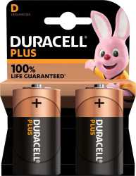 Duracell Plus 2D K-Pack 2 Stück 