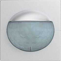 Busch-Wächter 180 flex Komfort-Sensor mit Multilinse Alusilber 