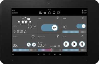 KNX Smart Panel 203mm 8’ Zoll 