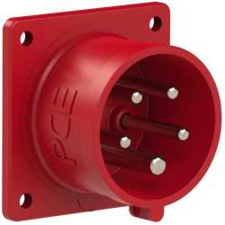 CEE-Phasenwender Anbaugerätestecker gerade 16A 5p 6h IP44 