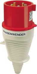 Phasenwender Stecker 32 A 5 P 400 V 6 h IP44 