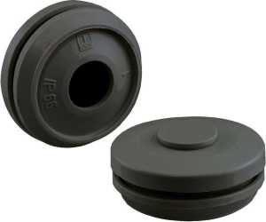 Doppelmembranstutzen DMS M20 schwarz 