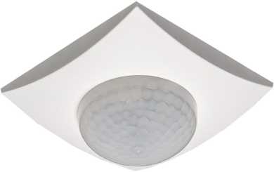 Präsenzmelder 360° mit 3 Sensoren Reinweiß matt 