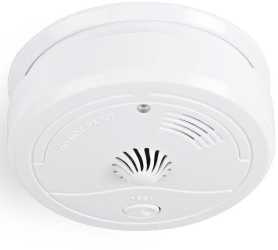 Wärmemelder Batteriebetrieben 85 dB mit Testtaste weiß 