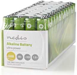 Alkali-Batterie AAA 1,5 V 48 Stück Box 