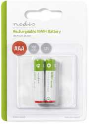Ni-MH-Akku AAA 1,2 V 700 mAh 2 Stück Blister 