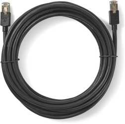 CAT6 F/UTP Netzwerkkabel RJ45 (8P8C)-Stecker - RJ45 (8P8C)-Stecker 10m Anthrazit 