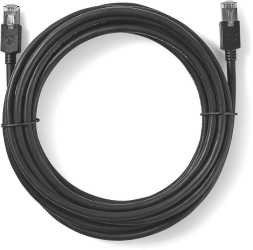 CAT6 F/UTP Netzwerkkabel RJ45 (8P8C)-Stecker - RJ45 (8P8C)-Stecker 15m Anthrazit 