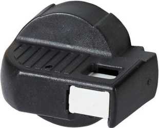 Drehknebel abschließbar schwarz 