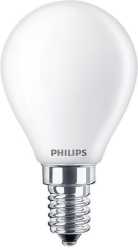 LED Tropfenlampe CorePro LEDLuster 6,5-60W 806lm P45 E14 matt Glas IP44 