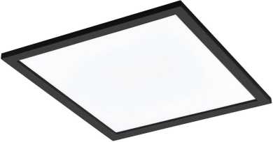 LED-CCT-Deckenleuchte 450X450 schwarz/weiß 21,4W 