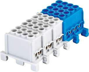 Hauptleitungsabzweigklemme 4-polig GR/BL 