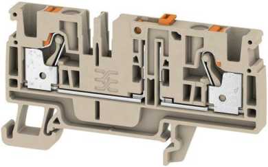 Trenn- und Messtrenn-Reihenklemme PUSH IN 4 mm² 500 V 24 A 