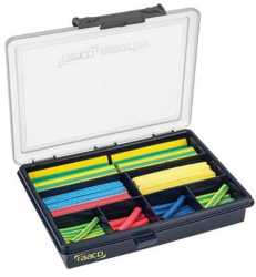 Schrumpfschlauch-Set BLACK 130teilig 