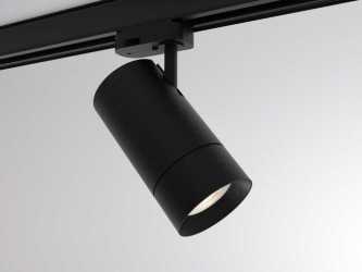 MOVA S GU10 Track Schienenstrahler 1x 50W schwarz 