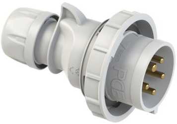 CEE-Stecker 32A 5p 1h IP67 SHARK 