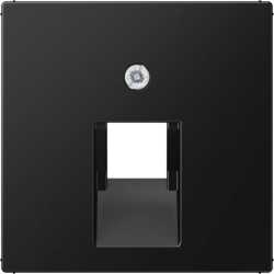 Abdeckung für IAE/UAE-Anschlussdosen 1x8-polig Serie A graphitschwarz matt 