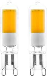 LED Lampe G9 Glas 2W 200lm 3000K 2er-Set 