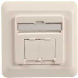 Datendose KAT6 2XRJ45 