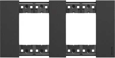 LivingNow Abdeckrahmen 2x2-modulig in der Farbausführung Black 