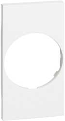 LivingNow Abdeckung für Schutzkontakt-Steckdose in der Farbausführung White 