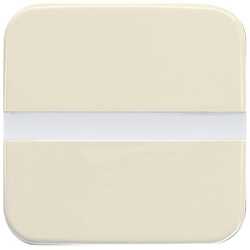 Busch-Komfortschalter flex Bedienelement mit Orientierungslicht weiß 