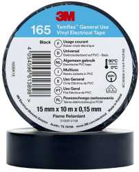 Elektro-Isolierband 15 mm x 10 m schwarz 