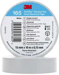 Elektro-Isolierband 15 mm x 10 m Weiß 