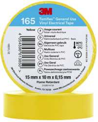 Elektro-Isolierband 15 mm x 10 m Gelb 