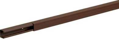 Leitungsführungskanal aus PVC LF 15 x 15 mm sepiabraun 